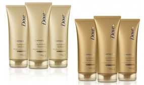 Dove Nourishing Tan Lotion and Creams with Various Options 