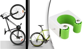 Bicycle U-Clip Wall Mount - 2 Sizes