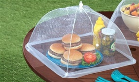 Mesh Screen Food Cover Tents- Cover food at BBQs and Picnics - 2 or 4 Pack