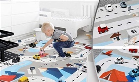 Kid's Large Roads Floor Playmat