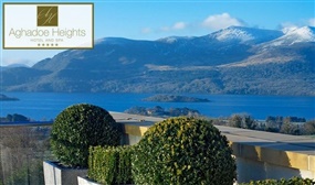 1 or 2 Nights B&B Escape for 2 with a 3-Course Dinner & Spa Credit in the Aghadoe Heights Hotel 
