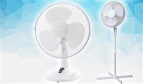 Desk or Pedestal Cooling Fans with Express Delivery