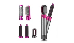 5-in-1 Hot Air Brush Hair Styler with Express Delivery