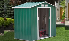 Garden Metal Sheds in 2 Sizes - Maintenance free for many years