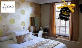 1 or 2 Night Stay for Two with Breakfast, a Bottle of Wine & Late Check-Out at Apparo, Derry