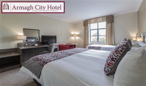 1 or 2 Night B&B Summer Stay for 2 with £30 Dining Credit at the lovely Armagh City Hotel