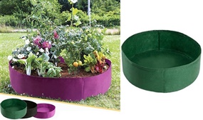 Large, Breathable Planting Barrels 