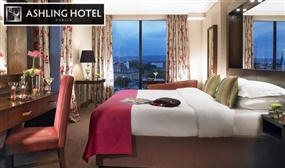 Dublin City Center Stay with Breakfast, Prosecco, Dining Credit & Lots More at the Ashling Hotel