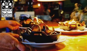 Food & Drinks Voucher for Wallace's Italian Wine Bars - 3 Dublin Locations