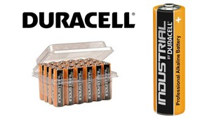 40 Pack of New Industrial Duracell Professional Alkaline Batteries
