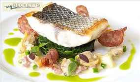 Enjoy a 4-Course Meal for 2 people at Becketts Restaurant, Leixlip