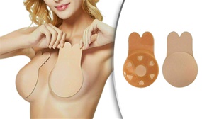 Pair of Invisible Rabbit-Ear Breast Tapes - 2 Colours & Sizes