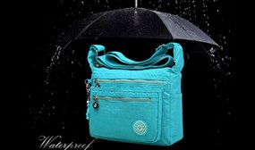 Multi-Pocket Waterproof 2 in 1 Dacron Bag in 5 Colours