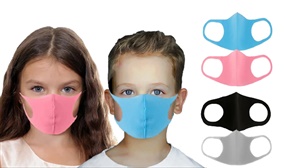 Pack of 4 Kids Reusable Face Masks