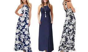 Boho Maxi Dress in 3 Colours