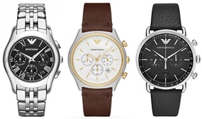 Emporio Armani Watch (11 Models - Him / Her)