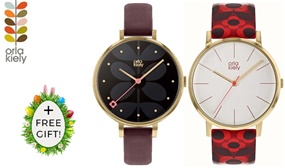 Orla Kiely Designer Watches - 26 Models + Free Gift