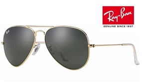 Ray-Ban Sunglasses (Aviator, Clubmaster, Wayfarer & Erika)