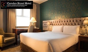 1 or 2 Nights Dublin City Stay for 2 with a Bottle of Prosecco at the Camden Street Hotel, Dublin
