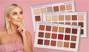 Carter Beauty Bundle: 3 x 18 Shade Eyeshadow Palettes