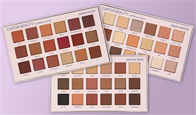 Carter Beauty Bundle: 3 x 18 Shade Eyeshadow Palettes