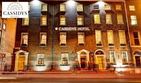 1 or 2 Night B&B Stay for 2 with a Dining Discount, Late Checkout & More at Cassidy's Hotel, Dublin