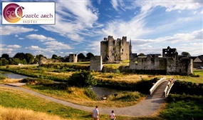 1 or 2 Night B&B with Breakfast in bed, Dinner & Late Checkout at the Castle Arch Hotel, Trim, Meath