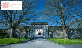 1 or 2 Night B&B for 2, Main Course Meal, Bubbly & a Late Checkout the Castle Arch Hotel, Meath