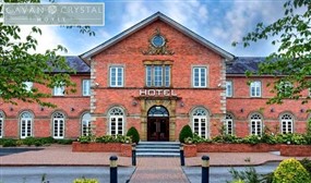 1, 2 or 3 Nights B&B, Dinner option, Late Checkout & More at the Stunning Cavan Crystal Hotel