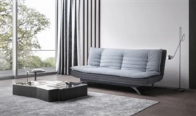 Michigan Fabric 3 Seater Sofa Bed - 2 Colours