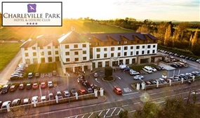 1 Night B&B Escape for 2 with a 2-Course Dinner & a Late Check-out at the Charleville Park Hotel