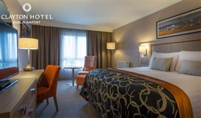 1 or 2 Nights B&B with Wine, A 3-Course Meal & Much More at the Clayton Hotel Dublin Airport