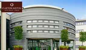 1, 2 or 3 Nights B&B for 2, Evening Meal, Prosecco & Much More at Clayton Hotel Liffey Valley