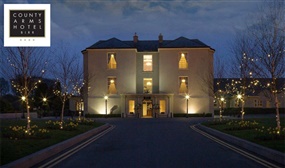 1 or 2 Night B&B for 2, Main Course, Prosecco & More at the 4-Star County Arms Hotel, Offaly