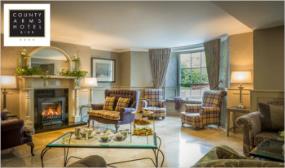 B&B, Main Course and Tea or Coffee, Late Check out & more at County Arms Hotel, Co Offaly