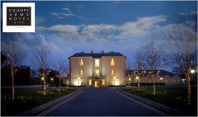1 or 2 Nights B&B, Main Course with Prosecco, Late Checkout & More at County Arms Hotel, Offaly