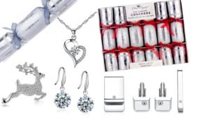 Six Swarovski Elements Jewellery Pieces in Luxury Christmas Crackers