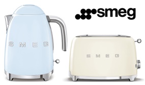 SMEG Retro Style Kettle & Toaster Set (4 Colour Options)