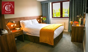 1, 2 or 3 Nights B&B Stay for 2, Dining Discount & Late Checkout at the Creggan Court Hotel, Athlone