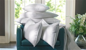 4 or 8 Duck Feather & Down Pillows 