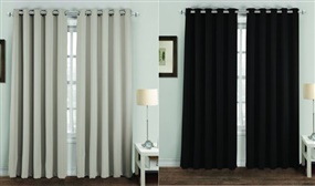 Thermal Curtains with Blackout Properties in 6 Colours