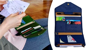 RFID Blocking Travel Wallet in 5 Colours