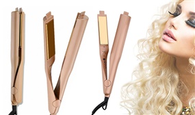 2-in-1 Curling & Straightening Hair Styling Tool