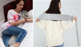 GREAT GIFT IDEA: Extra Long Body Hot Water Bottle in 3 Colours