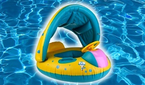 Inflatable Kids Swimming Pool Float Boat