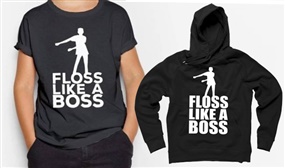 Floss Like a Boss T-Shirt and Hoodies: Ages 5-13 Years