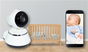 355 Degree Rotate & Tilt Smart HD Baby Monitor