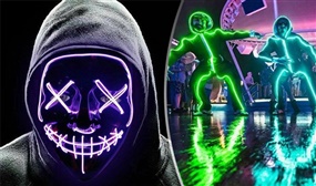 LED Purge Mask or LED Stick Person Kit