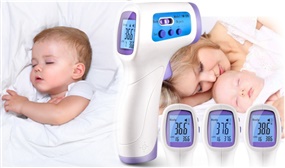 Infrared Baby Thermometer - Measure Body Temperature with no Contamination