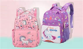 Cute Unicorn Back to School Backpack in 2 Colours